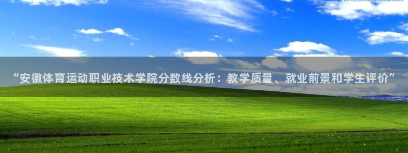 3377体育官网下载是干嘛的公司：“安徽体育运动职业
